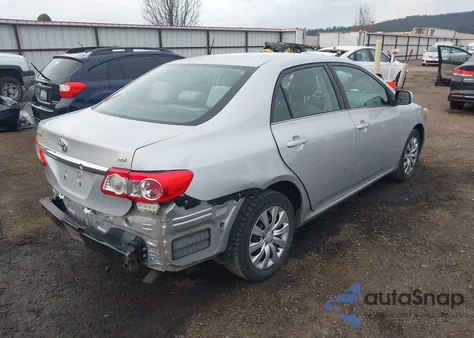 2013 Toyota Corolla Le из США, поврежденный, VIN 2T1BU4EE2DC087985